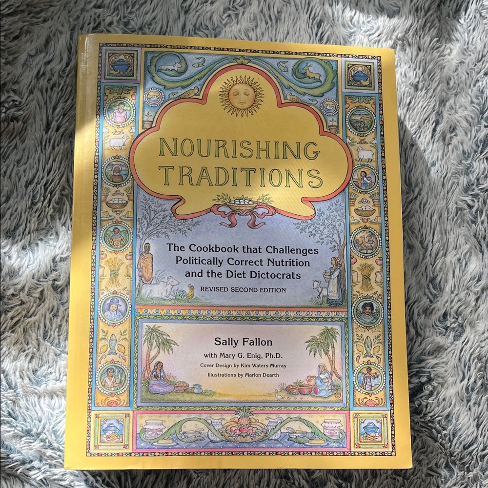 Nourishing Traditions Cookbook - Yellow Cover
